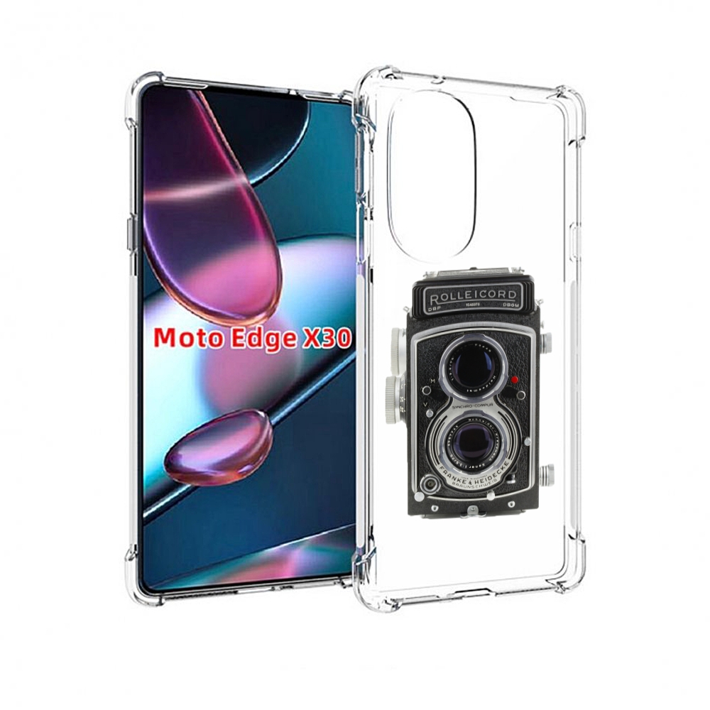 

Чехол MyPads старый проектор для Motorola Moto Edge X30, Прозрачный, Tocco