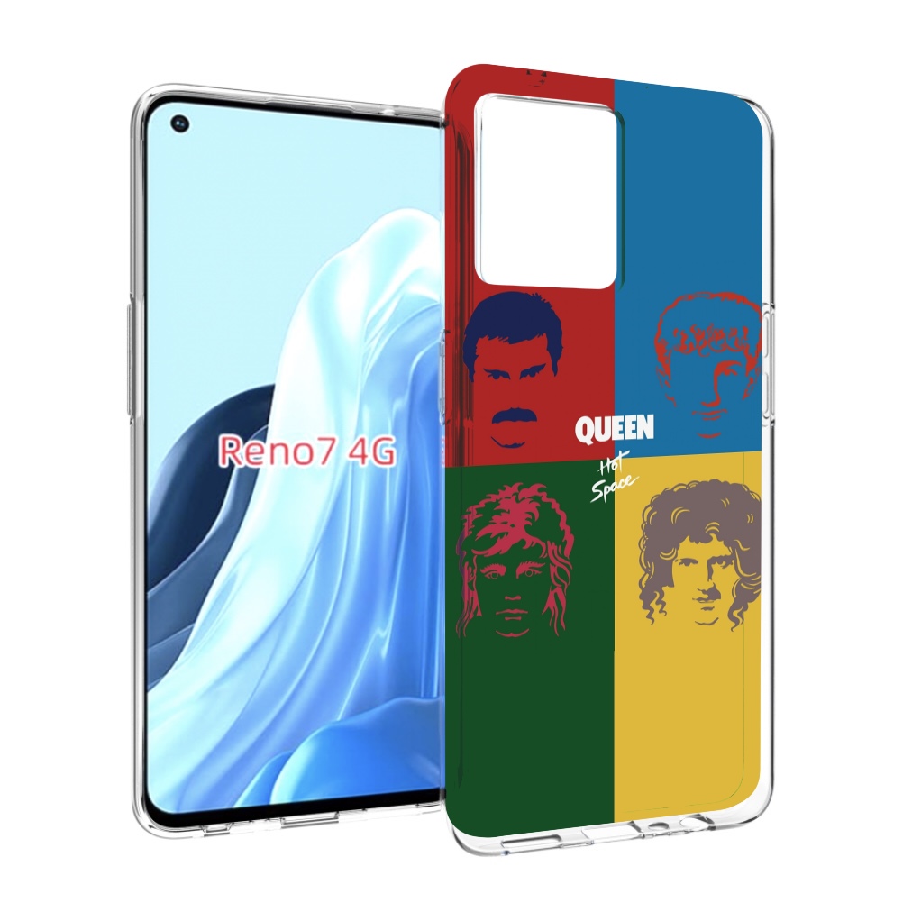 

Чехол MyPads hot space queen альбом для OPPO RENO 7 4G, Прозрачный, Tocco