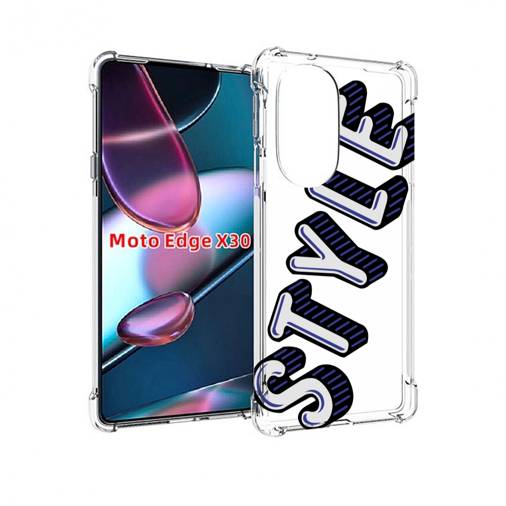 

Чехол MyPads стиль для Motorola Moto Edge X30, Прозрачный, Tocco