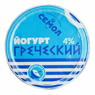 

Йогурт Семол Греческий 4% 250 мл