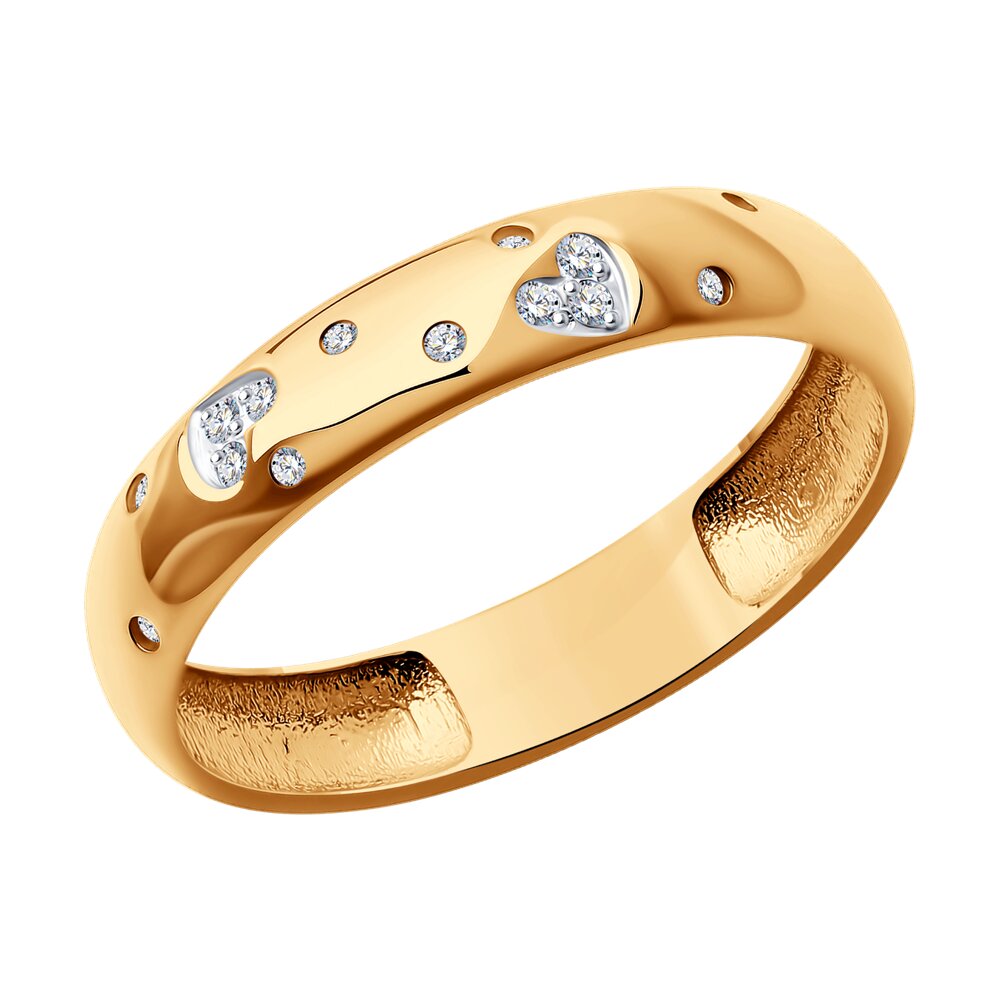

Кольцо из золота р.  SOKOLOV Diamonds 1110234, бриллиант, 1110234