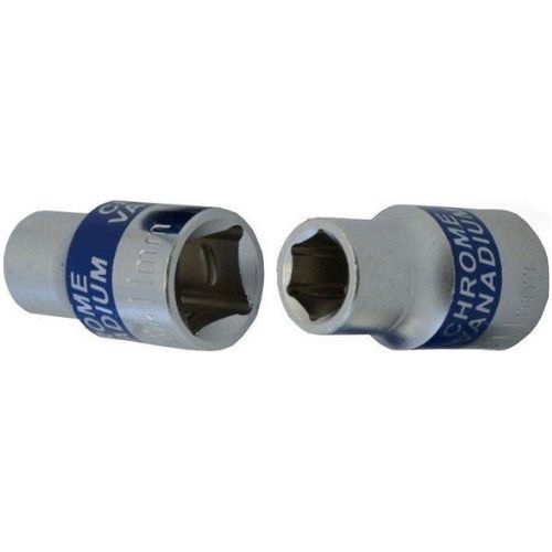 

Торцевая головка Autoluxe 66932, 11 мм, 1/2", шестигранная, CrV, ф22х38L