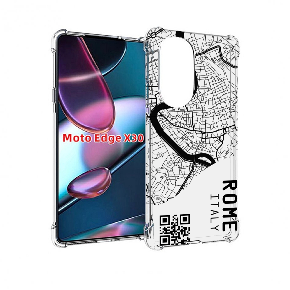 

Чехол MyPads схема-рим для Motorola Moto Edge X30, Прозрачный, Tocco