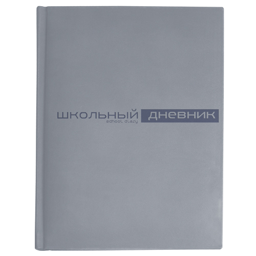 

Дневник школьный "VELVET" (СВЕТЛО-СЕРЫЙ), 10-070/16