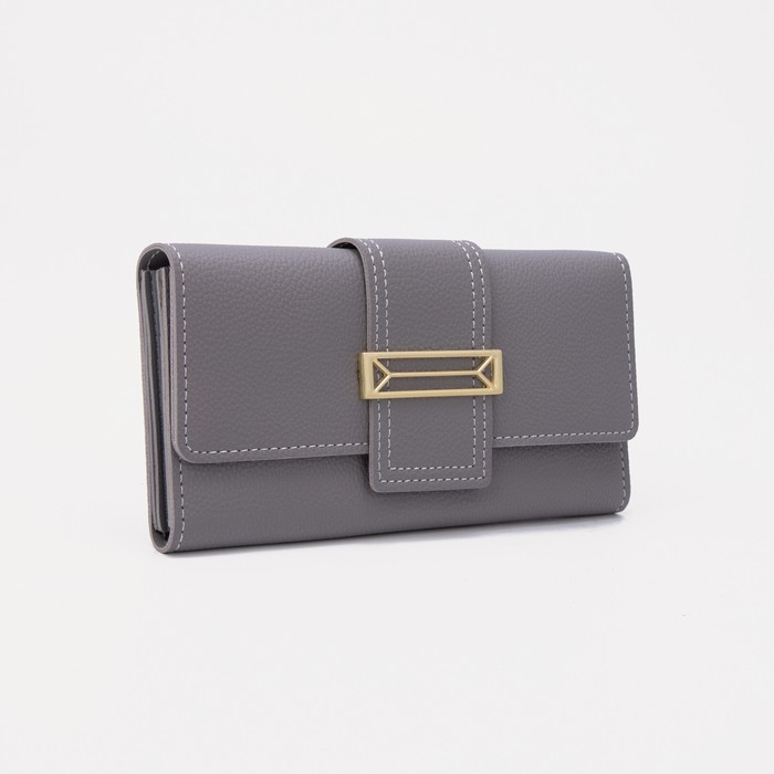 

Кошелек женский NoBrand 7006490, серый, 7006490