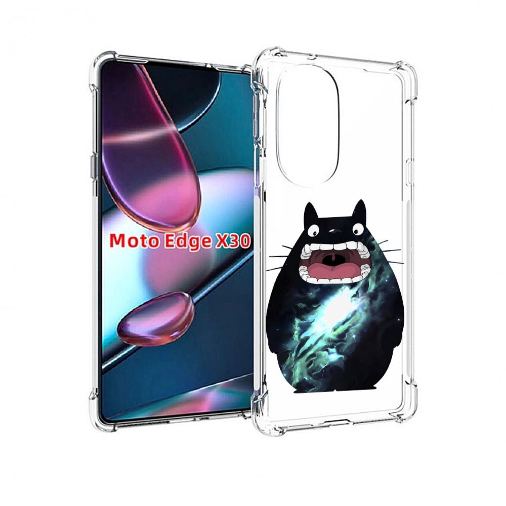 

Чехол MyPads тоторо для Motorola Moto Edge X30, Прозрачный, Tocco