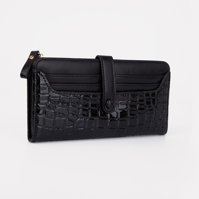

Кошелек женский NoBrand 9228118, чёрный, Черный, 9228118