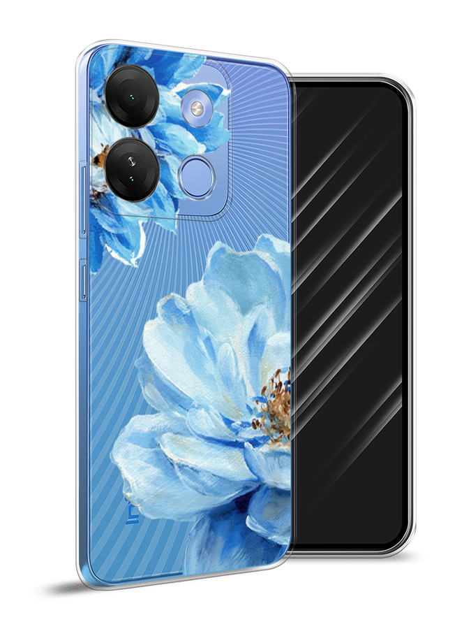 

Чехол Awog на Infinix Smart 7 HD "Голубые клематисы", Голубой, 3103850-8