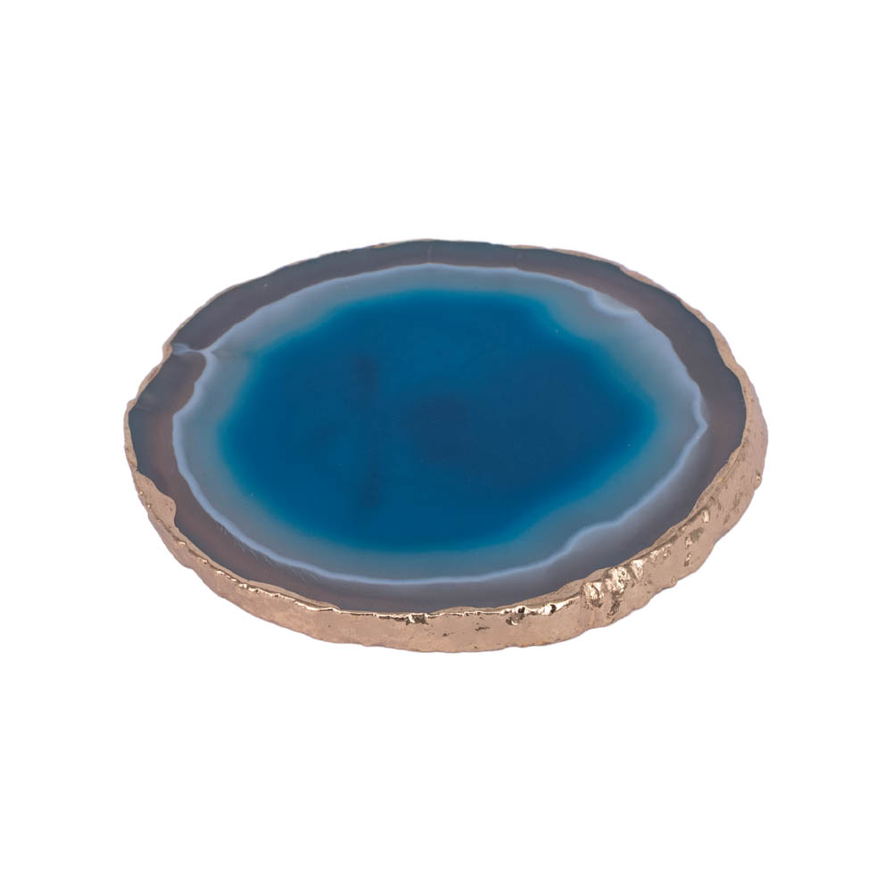 фото Подставка из натурального камня otokodesign (агат натуральный, синий, ) 30-60008