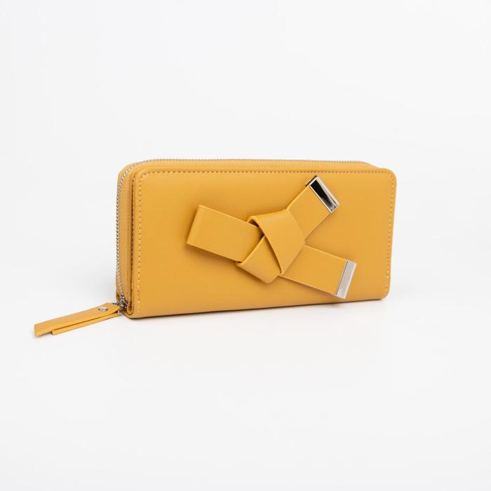 

Кошелек женский NoBrand 7075033, жёлтый, Желтый, 7075033