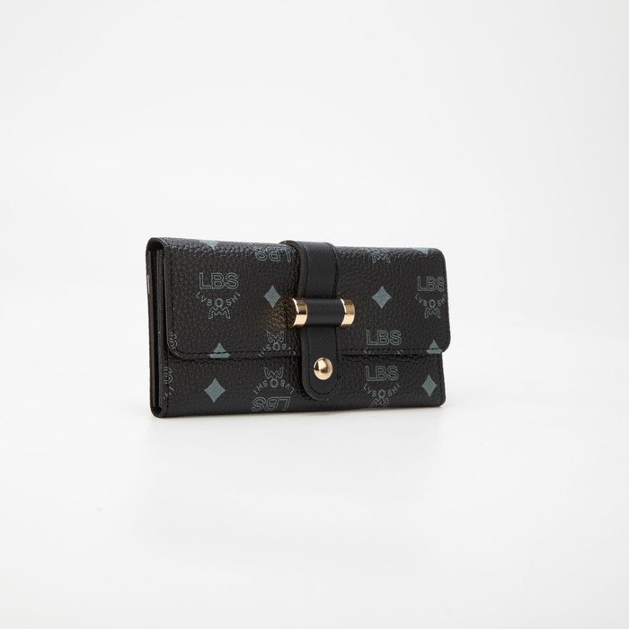 

Кошелек женский NoBrand 7321600, чёрный, 7321600