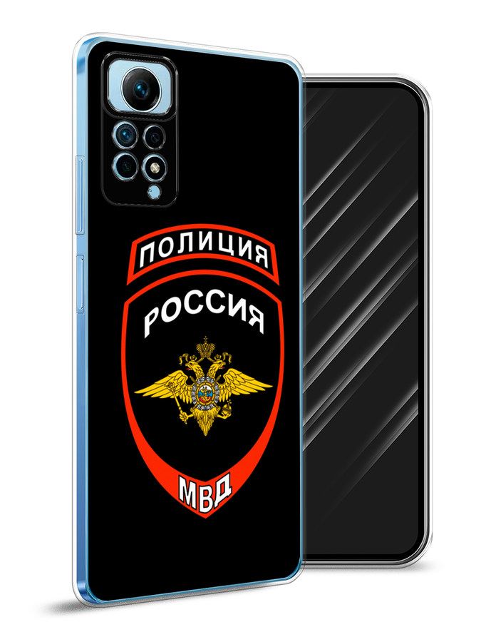 

Чехол Awog на Redmi Note 12 Pro 4G "Полиция шеврон", Черный;красный;белый, 319050-5