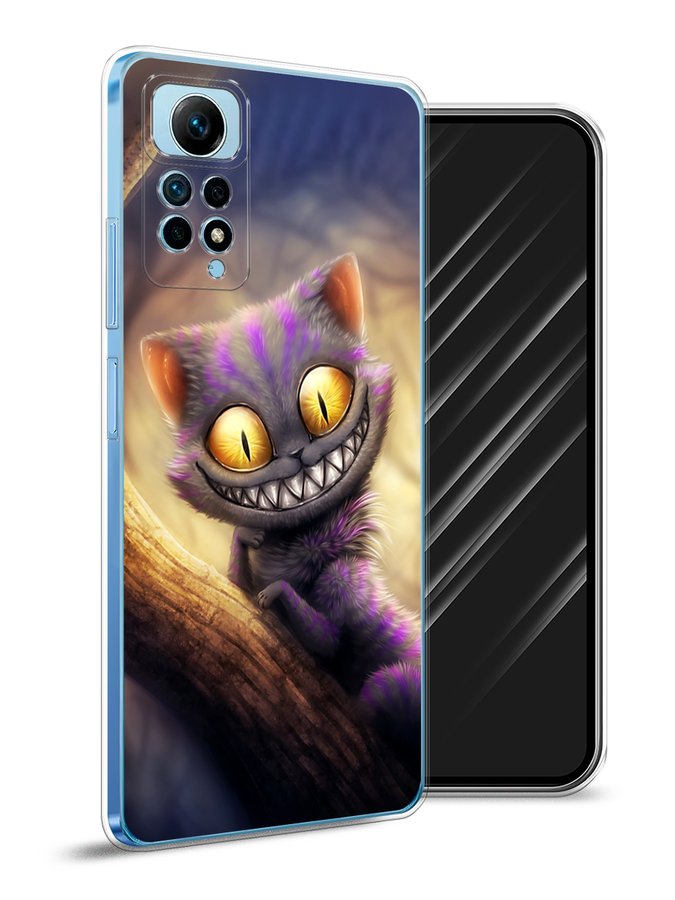 

Чехол Awog на Redmi Note 12 Pro 4G "Cheshire Cat", Фиолетовый;желтый, 319050-1