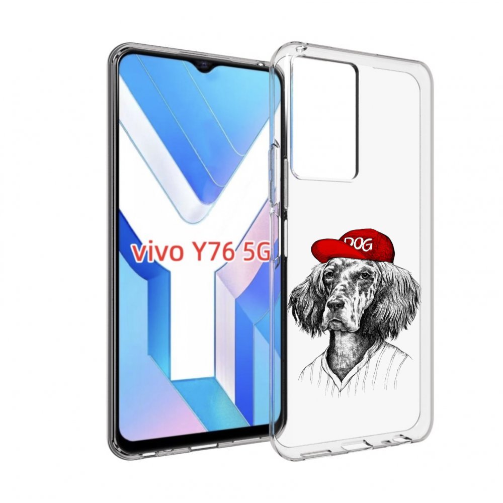 

Чехол MyPads дог для Vivo Y76 5G, Прозрачный, Tocco