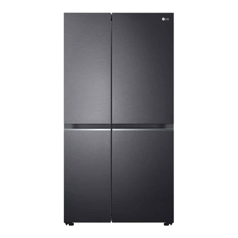 Холодильник LG GC-B257SBZV черный холодильник side by side hisense rs677n4aw1