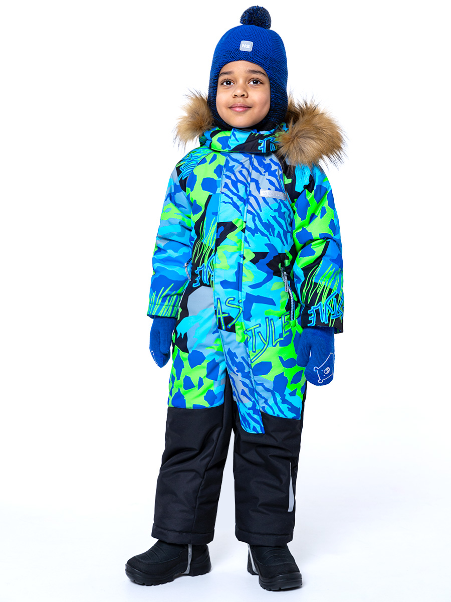 

Комбинезон детский NIKASTYLE 8з0123, салатовый_неон/черный, 98, Зеленый, 8з0123