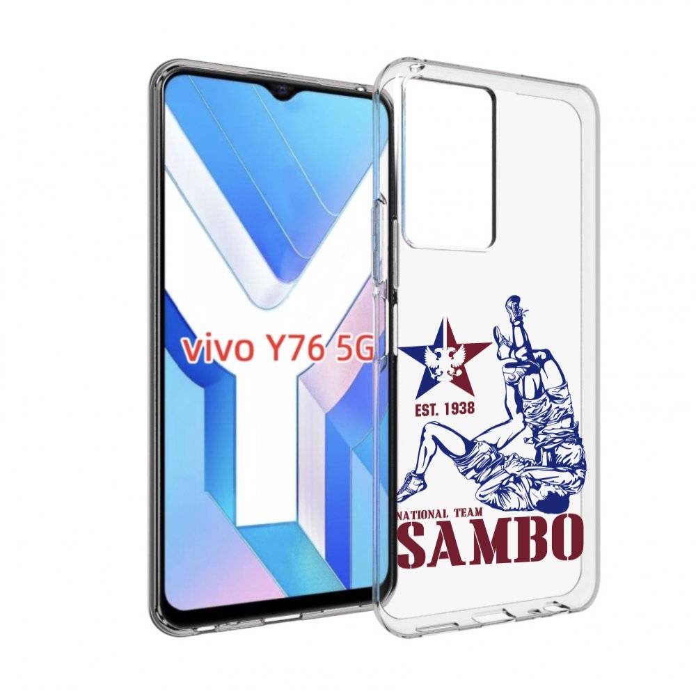 

Чехол MyPads единоборства самбо для Vivo Y76 5G, Прозрачный, Tocco