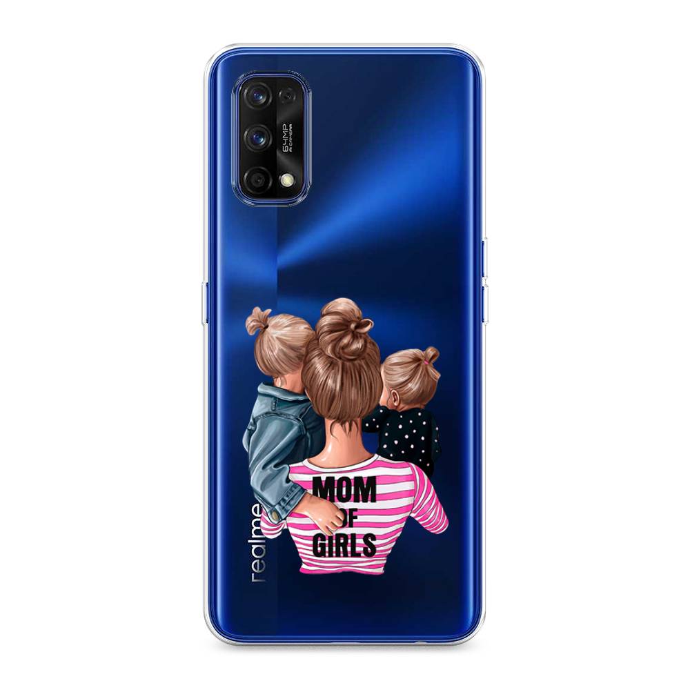 

Чехол Awog на Realme 7 Pro "Mom of Girls", Разноцветный, 254050-6