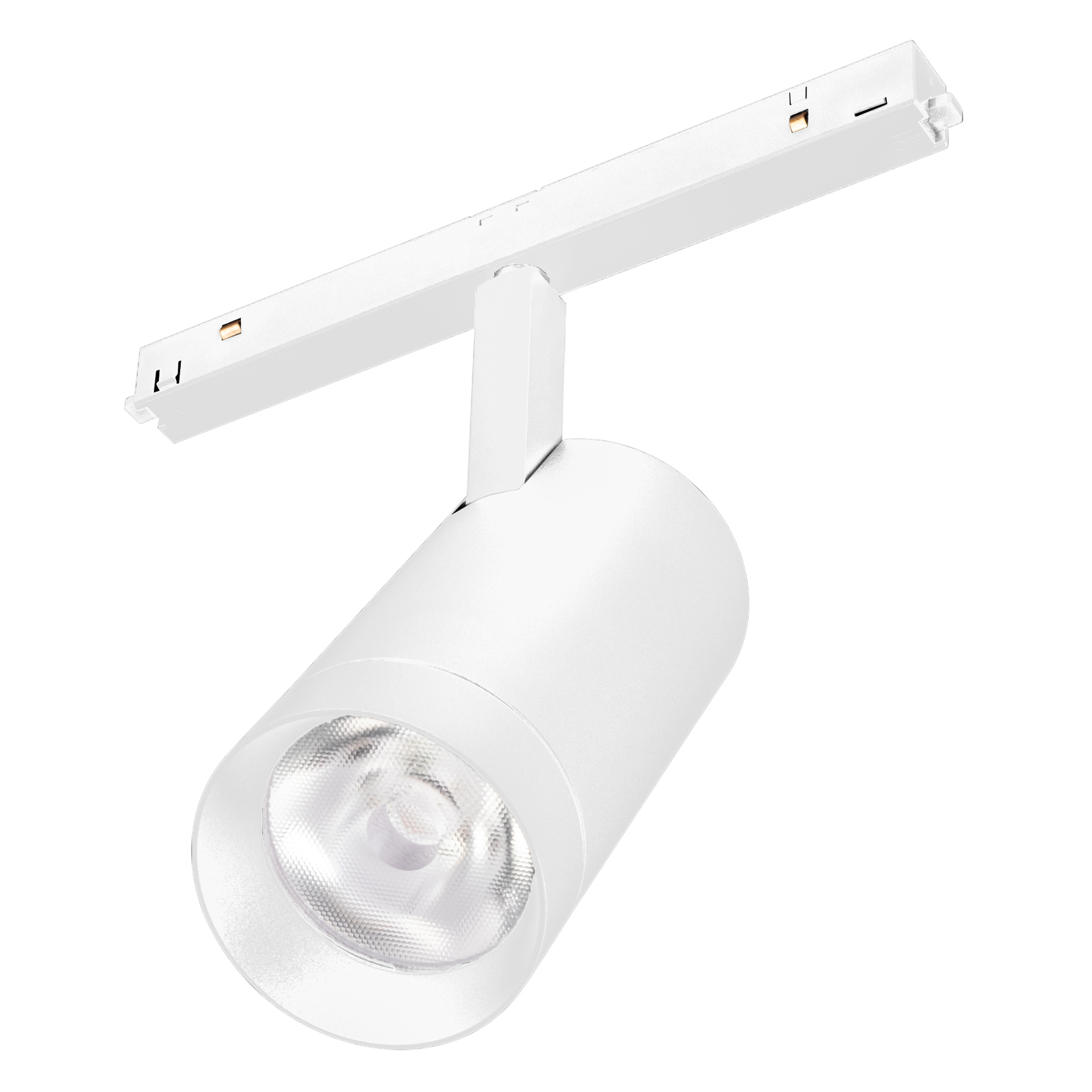 фото Трековый светильник arlight mag-orient-spot-r65-20w warm3000 (wh, 24 deg, 48v)