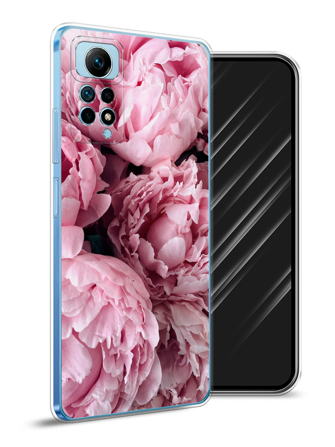 

Чехол Awog на Redmi Note 12 Pro 4G "Нежные пионы", Розовый;черный;белый, 319050-8