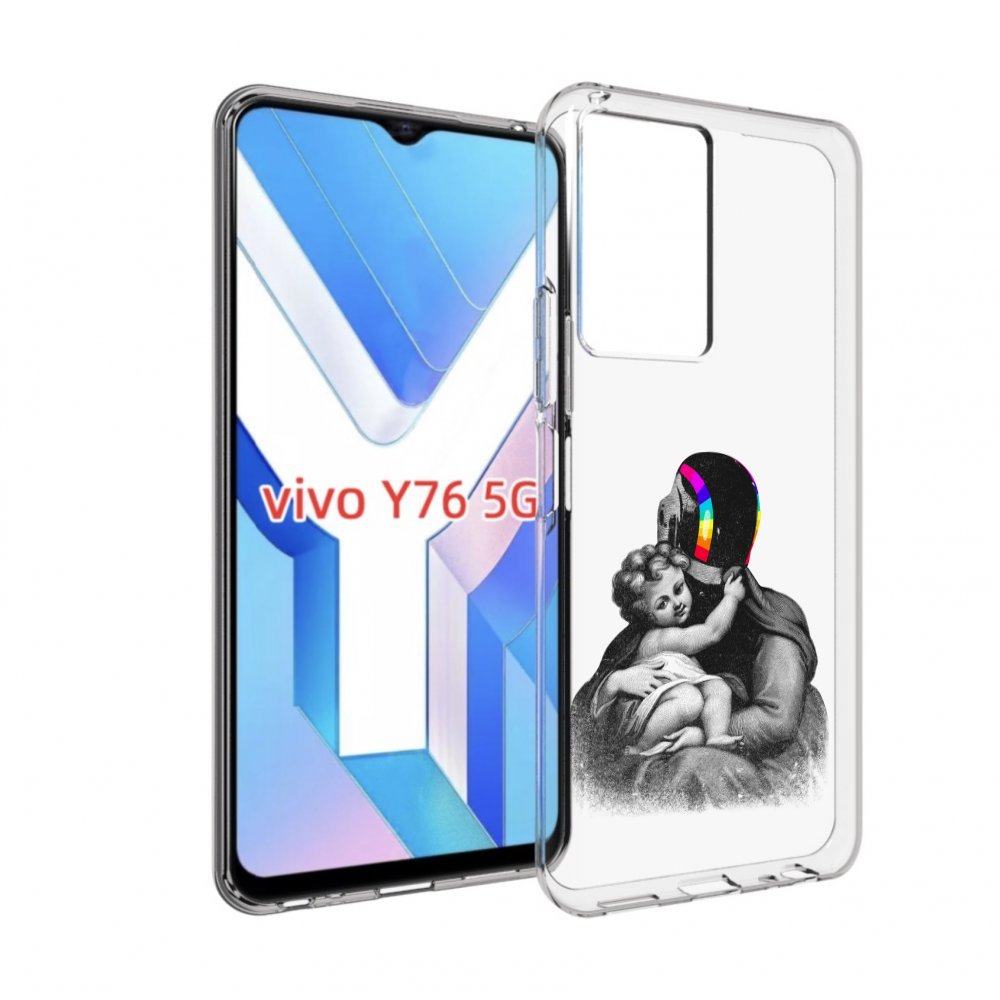 

Чехол MyPads защитник в шлеме для Vivo Y76 5G, Прозрачный, Tocco