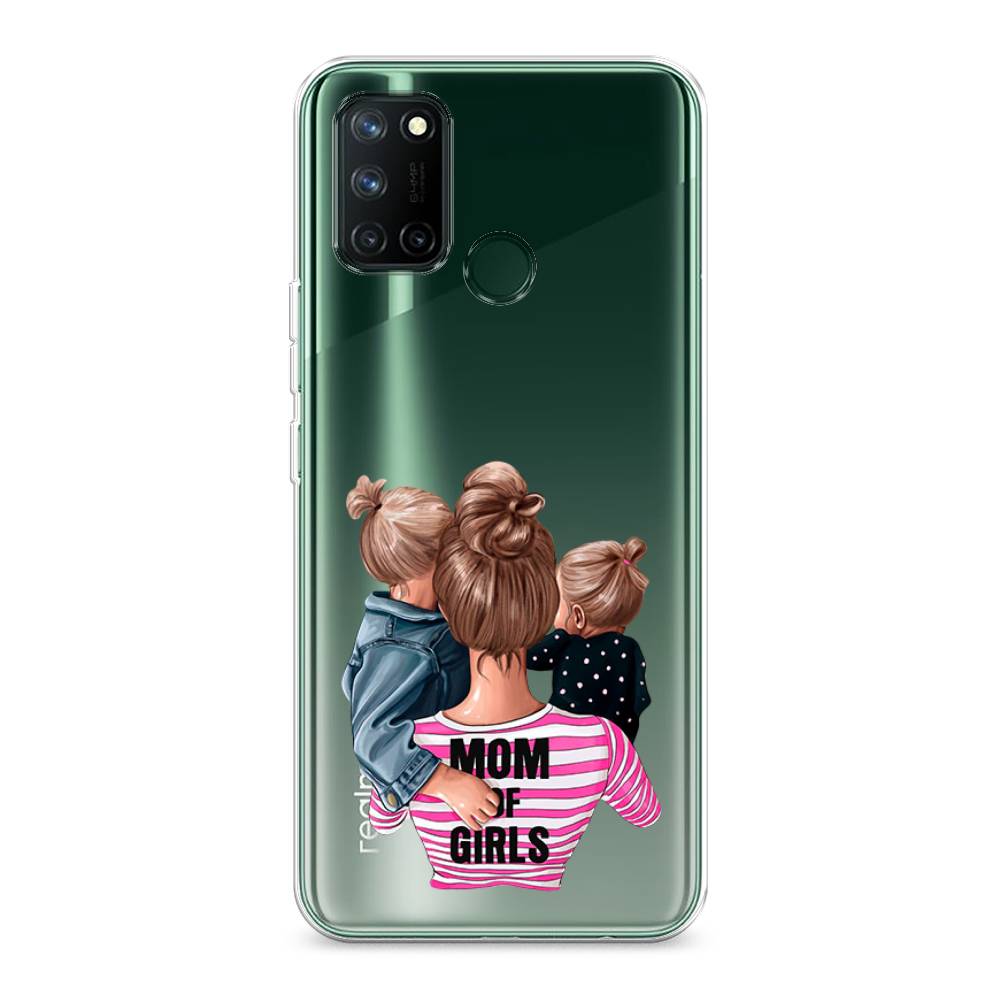 

Чехол Awog на Realme 7i "Mom of Girls", Разноцветный, 253950-6