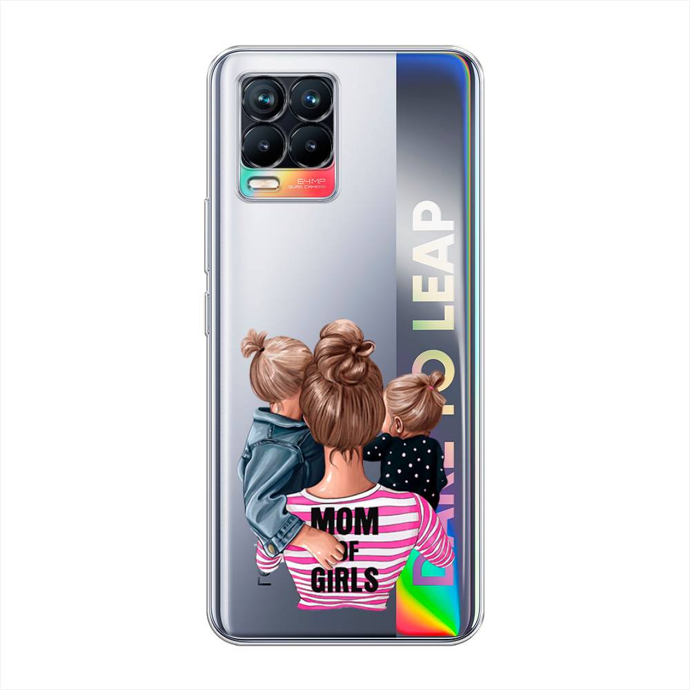 

Чехол Awog на Realme 8/8 Pro "Mom of Girls", Разноцветный, 255450-6