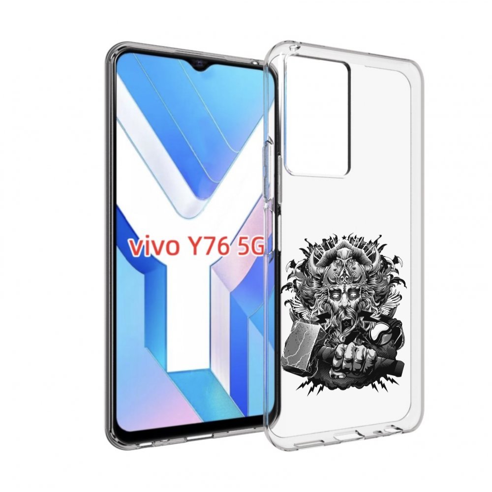 

Чехол MyPads злой тор для Vivo Y76 5G, Прозрачный, Tocco