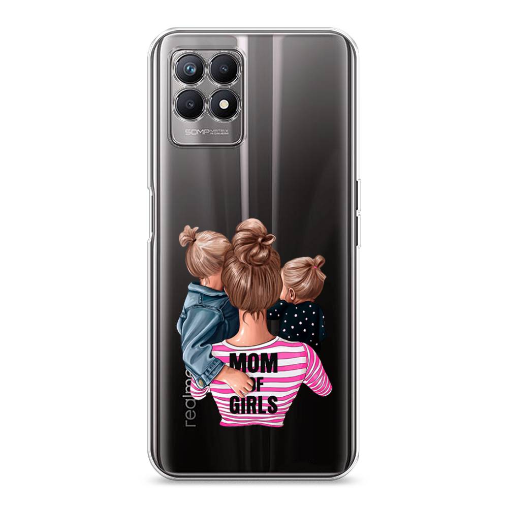 

Чехол Awog на Realme 8i "Mom of Girls", Разноцветный, 257350-6