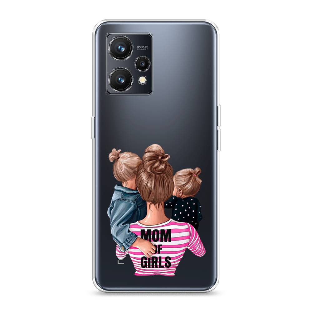 

Чехол Awog на Realme 9 "Mom of Girls", Разноцветный, 257250-6