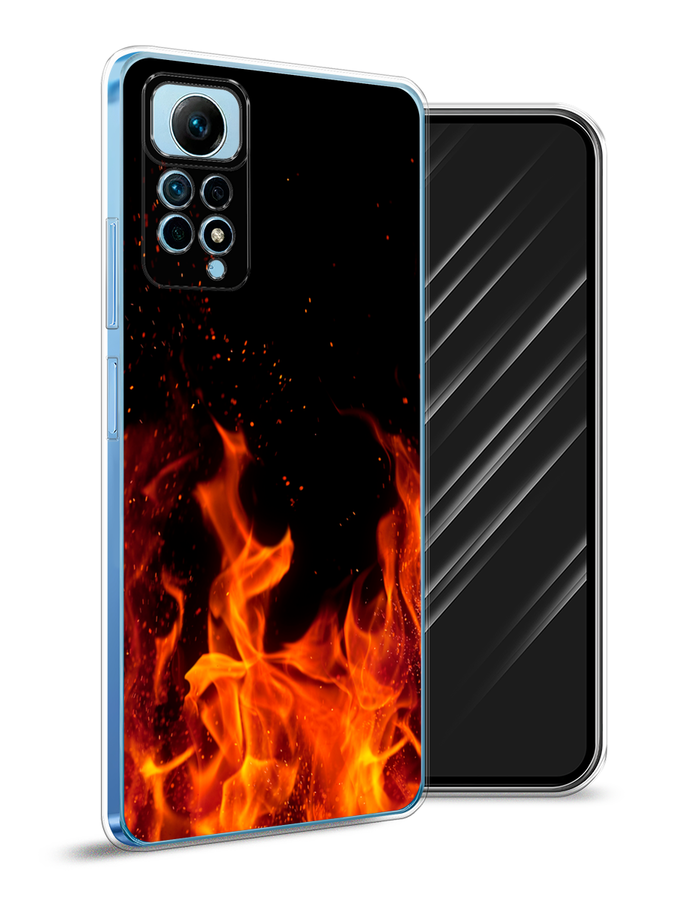 

Чехол Awog на Redmi Note 12 Pro 4G "Все в огне", Оранжевый;черный, 319050-4