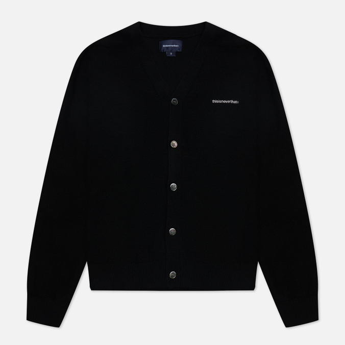 

Кардиган мужской thisisneverthat TN223KKNCK02-BLK черный M, TN223KKNCK02-BLK
