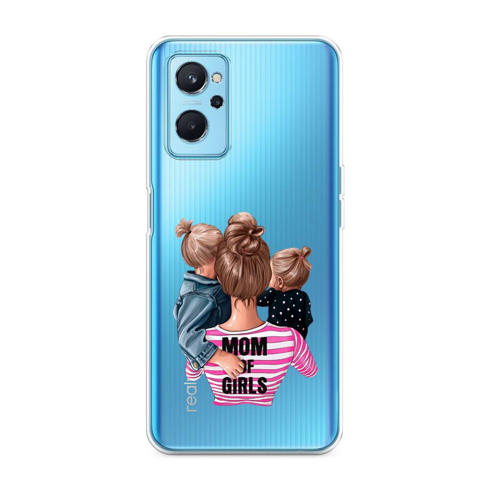 

Чехол Awog на Realme 9i/Oppo A96 4G "Mom of Girls", Разноцветный, 258050-6