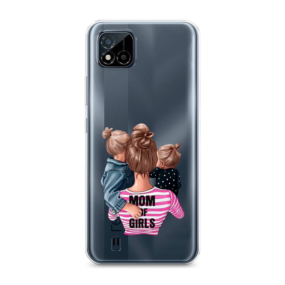 

Чехол Awog на Realme C11 (2021) "Mom of Girls", Разноцветный, 257550-6
