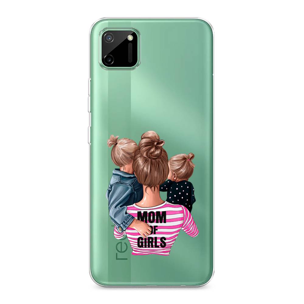 

Чехол Awog на Realme C11 2020 "Mom of Girls", Разноцветный, 253850-6