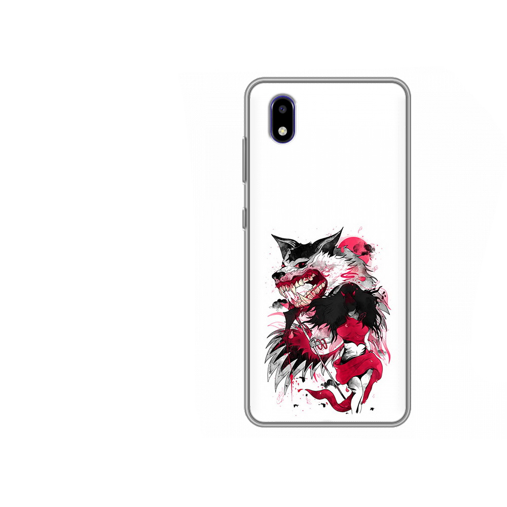 

Чехол MyPads Tocco для ZTE Blade A3 2020 красная шапочка (PT226941.466.410), Прозрачный, Tocco