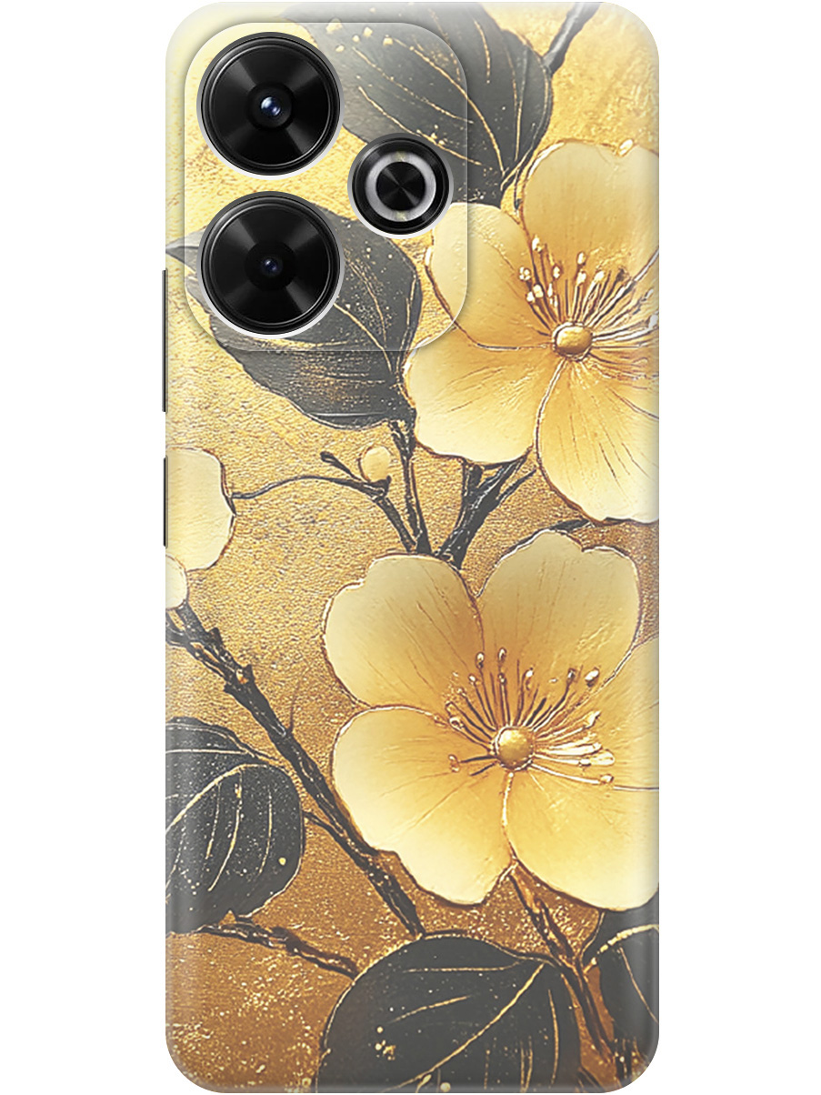

Силиконовый чехол на Xiaomi Redmi 13 / Redmi Note 13R / Poco M6 4g с принтом 827885, Прозрачный;желтый;черный, 783988624