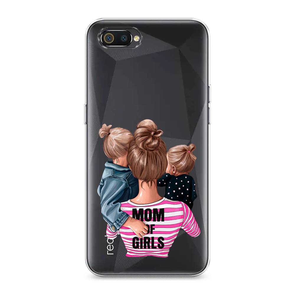 

Чехол Awog на Realme C2 "Mom of Girls", Разноцветный, 251150-6