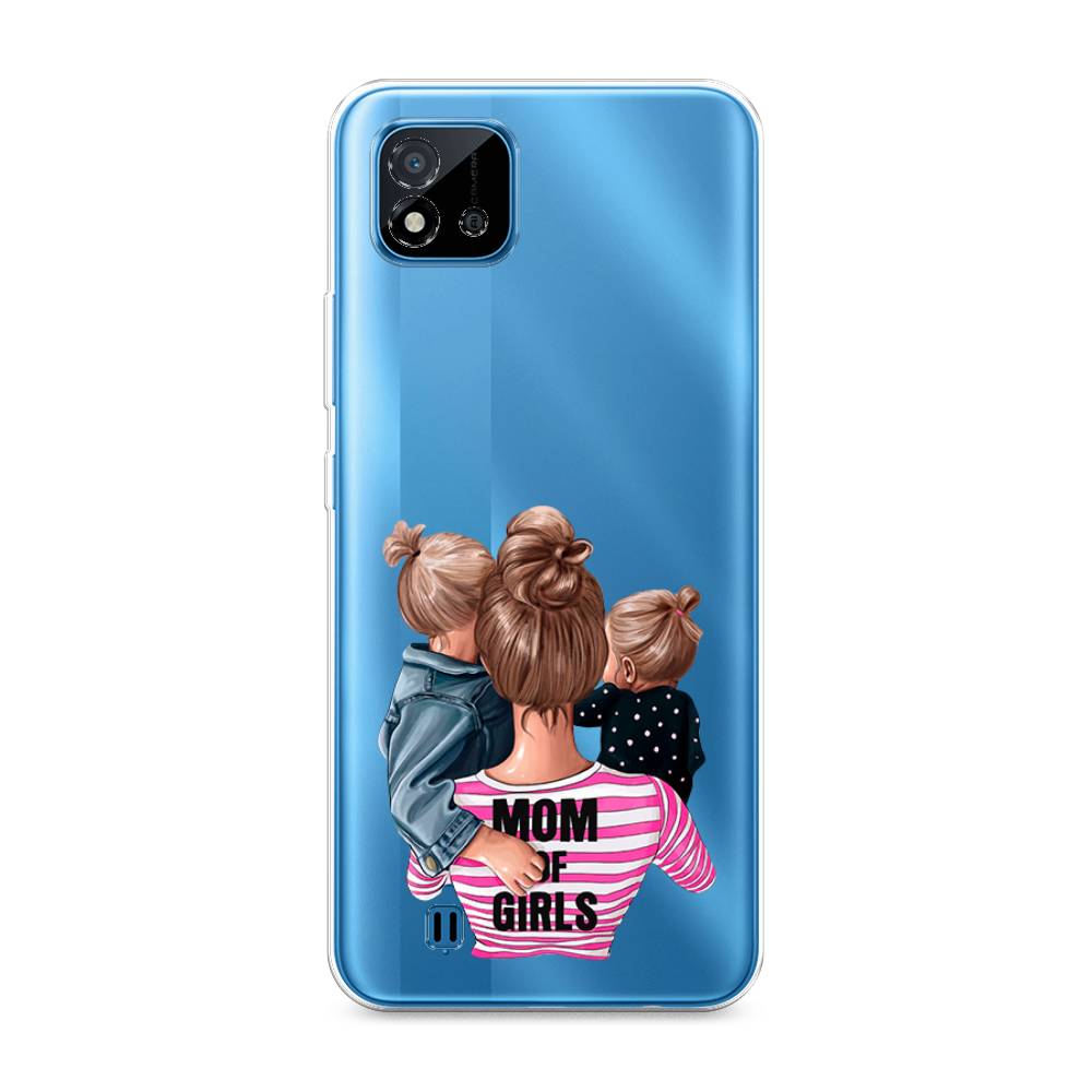 

Чехол Awog на Realme C20 "Mom of Girls", Разноцветный, 254850-6