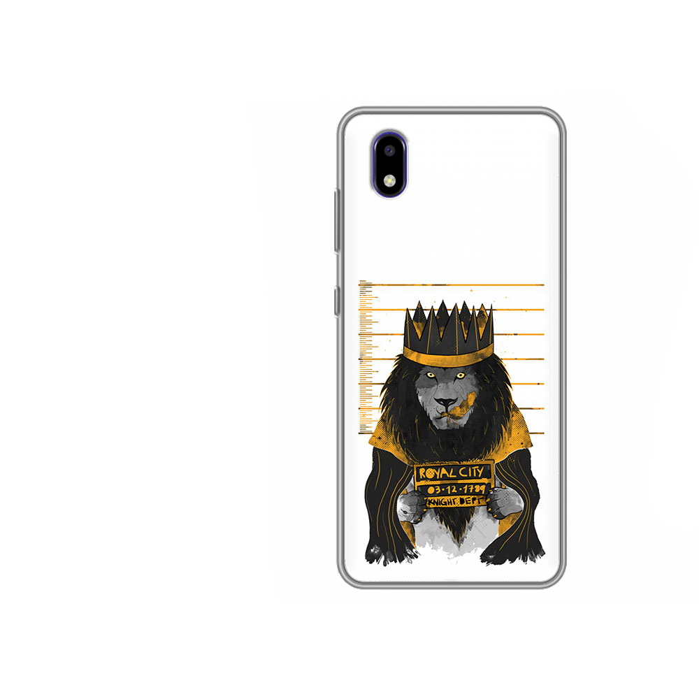 

Чехол MyPads Tocco для ZTE Blade A3 2020 лев в законе (PT226941.466.435), Прозрачный, Tocco