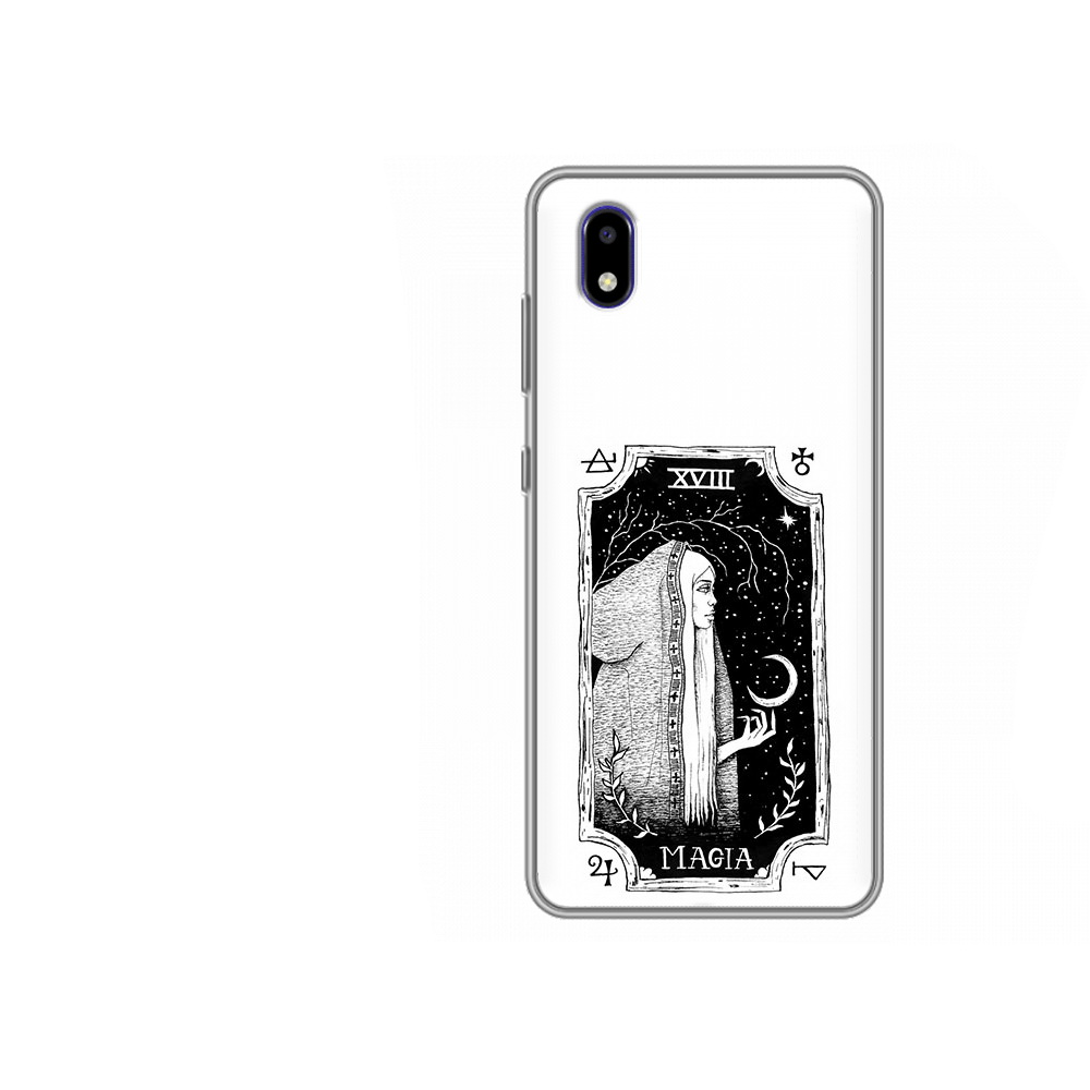 

Чехол MyPads Tocco для ZTE Blade A3 2020 лунная магия (PT226941.466.447), Прозрачный, Tocco