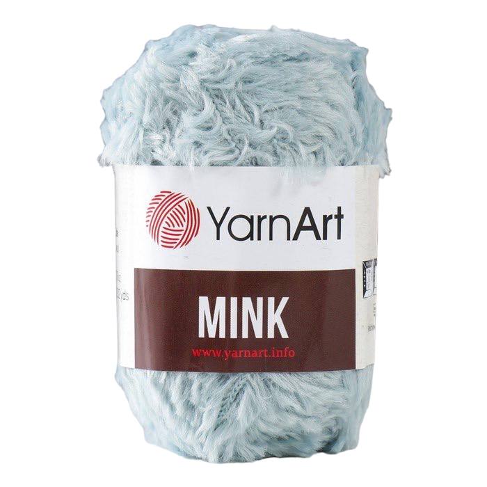 

Пряжа YarnArt Mink 100% полиамид 75 м, 1 шт, 50 г, 348 светло-бирюза, Бирюзовый, "Mink" 100% полиамид 75 м, 1 шт, 50 г, 348 светло-бирюза