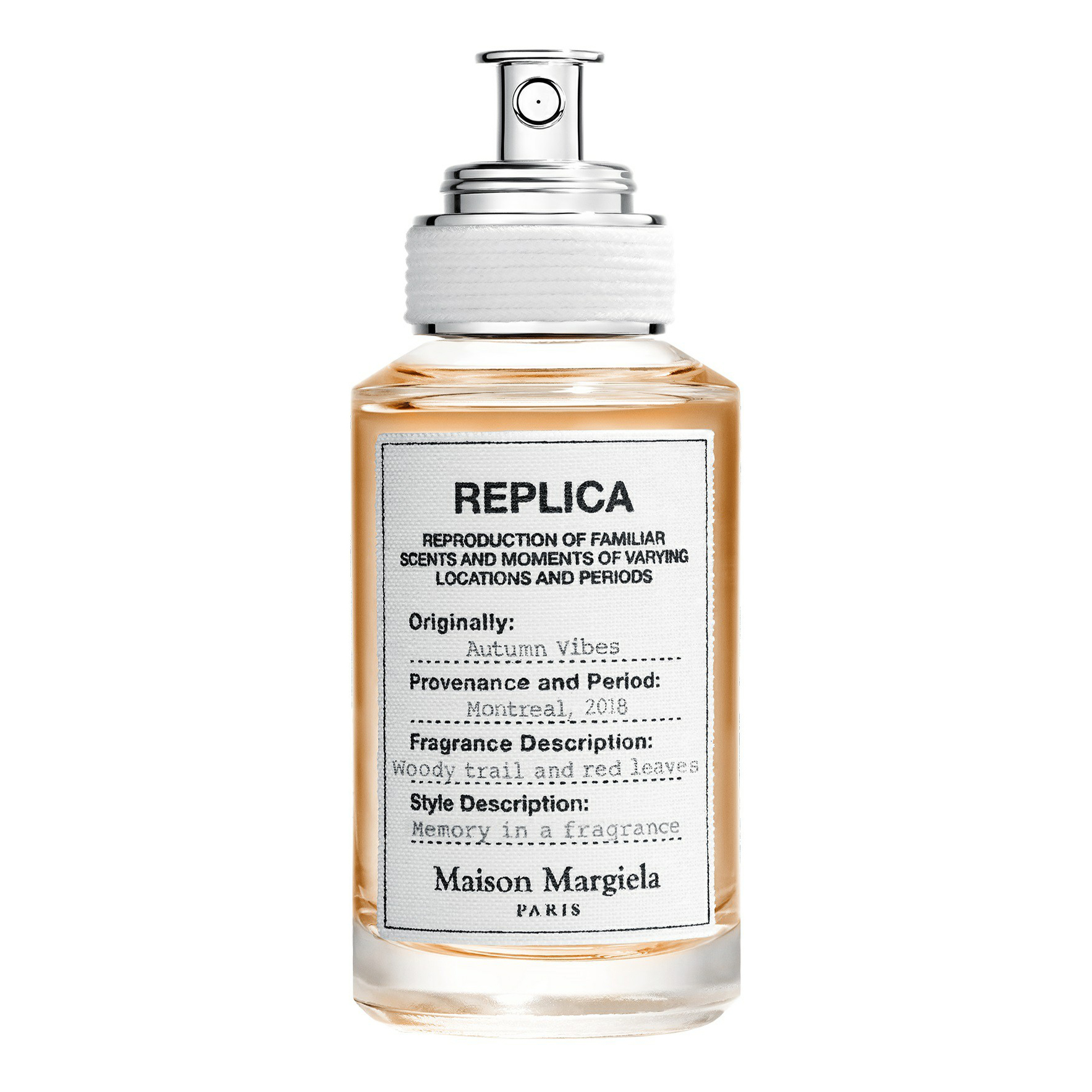 Туалетная вода Margiela Replica Autumn Vibes Eau De Toilette, 30 мл