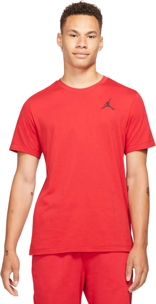 

Футболка мужская Nike M J JUMPMAN EMB SS CREW красная M, Красный, M J JUMPMAN EMB SS CREW