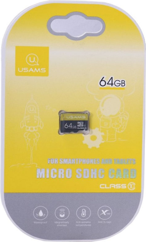 фото Карта памяти usams micro sdhc 64гб microsdhc 32gb class 10 usams us-zb095 (zb95tf01)