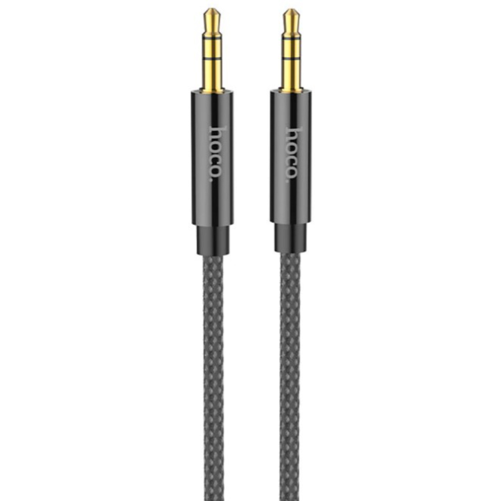 

Аудиокабель, Hoco UPA19, AUX 3.5mm 2.0м, Black, Черный, UPA19 2m