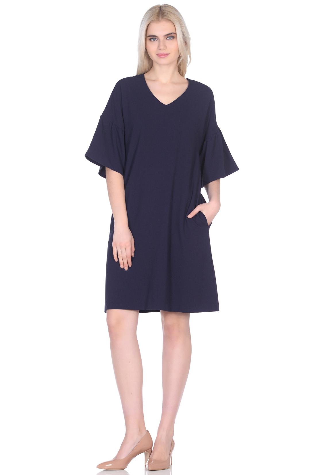 Платье женское Baon B459010 синее XL