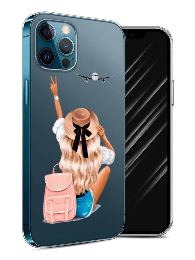 

Чехол Awog на Apple iPhone 12 Pro / Айфон 12 Pro "Автостопом самолетом", Разноцветный, 12850-7