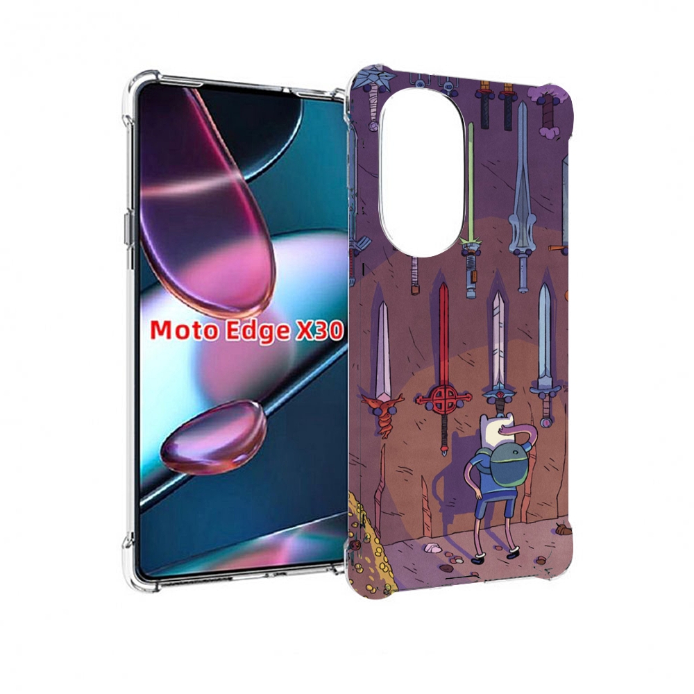 

Чехол MyPads фин ищет меч для Motorola Moto Edge X30, Прозрачный, Tocco
