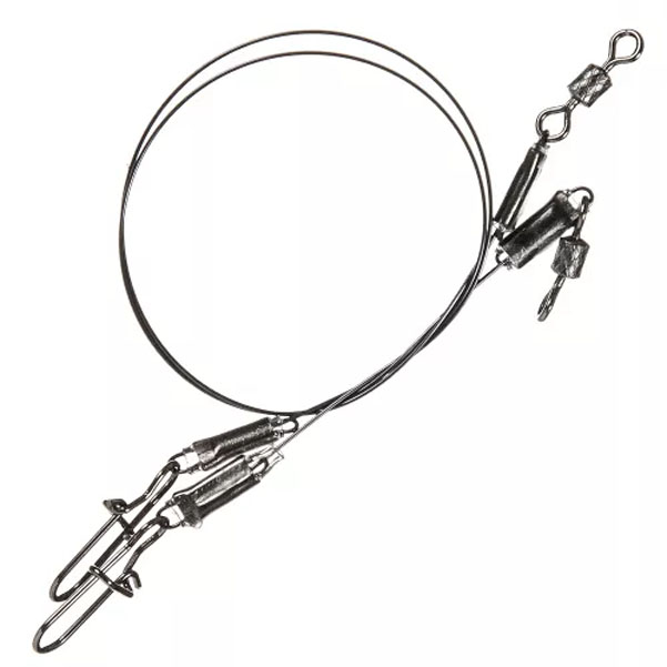 

Поводки Sinkers Титановые 16 кг - 25 см, Серый, Титановые 16 кг
